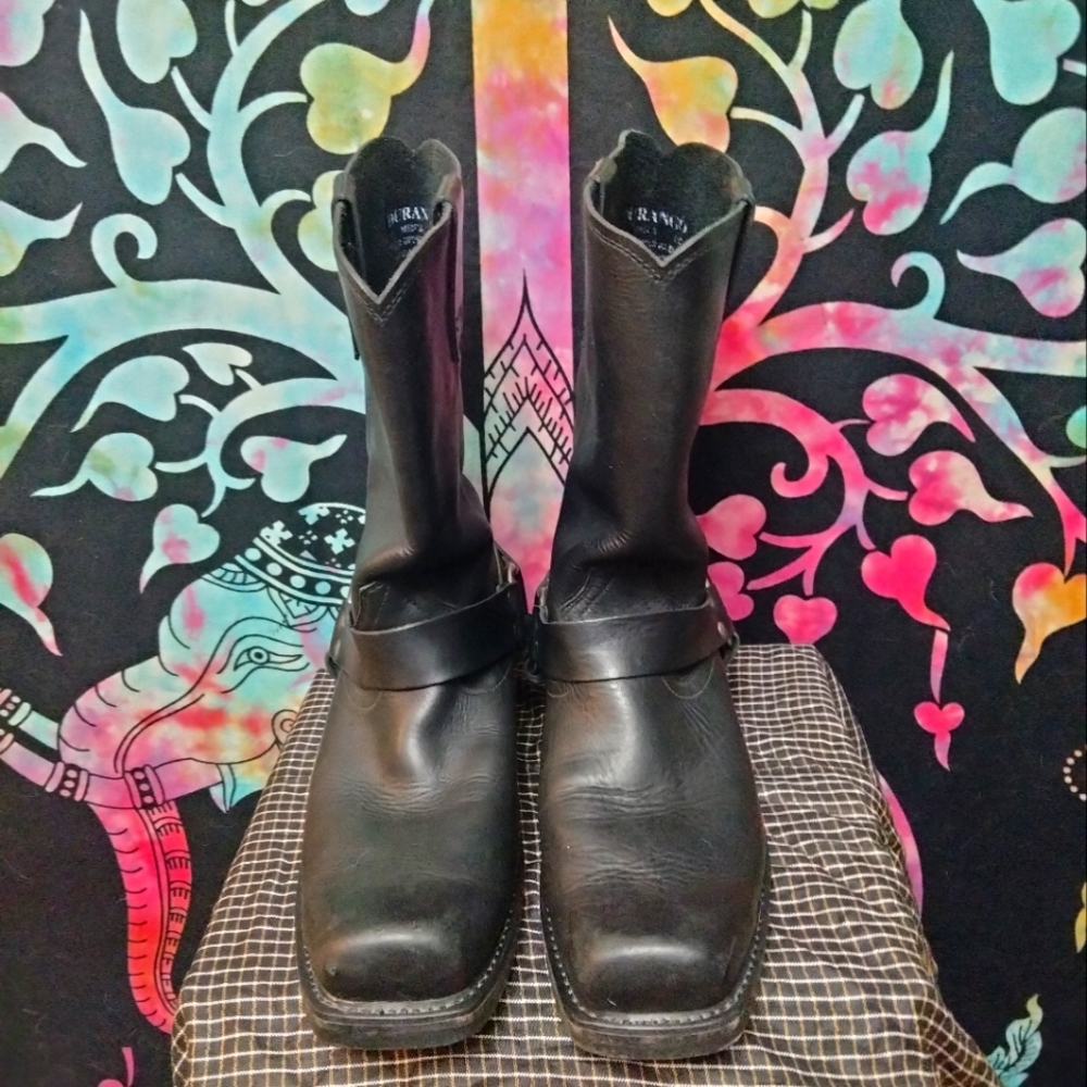 Black Durango Harness Boots. Men's 11. Superfeet insoles. Great Condition!
